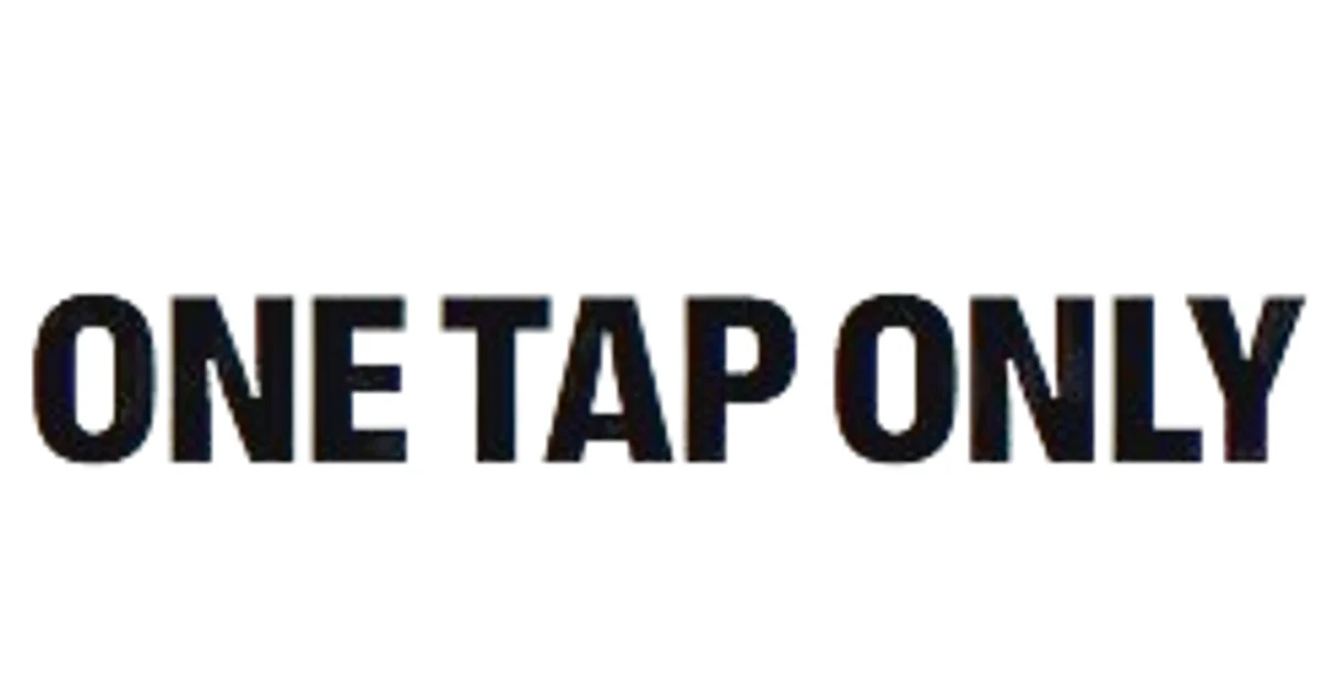 One Tap Only Coupons & Promo Codes